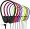 Maeline Bulk Classroom Student Headphones, On Ear Stereo Headphones Adjustable Band for Kids Online Learning, 10 Pack