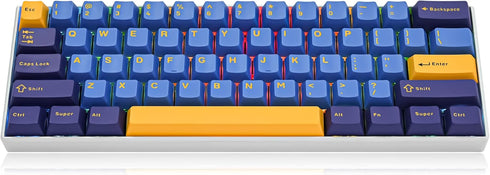Japanese Keycaps, Cherry Profile 60% PBT 172 Key Cap Set for Cherry MX Gateron Kailh Switch for 60% 65% TKL