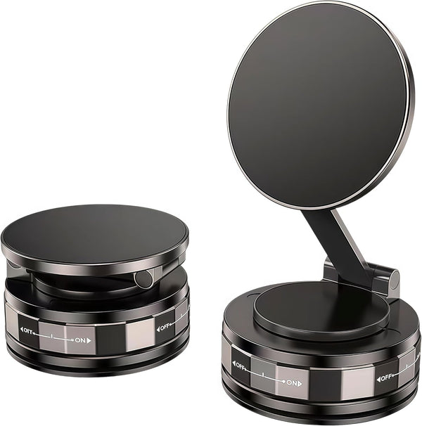 Kairosia Magnetic Car Phone Holder, Cell Phone Mount, Suction Cup Phone Mount, Foldable