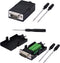 SinLoon VGA DB15 Solderless Connector 3+9 D-SUB 15 Pin VGA Breakout Board Adaptor with Case + Screwdriver (2-Pack Male)
