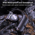 Single Ear Bluetooth Headset, 5.3 Wireless Earpiece with Built-in Mic Battery Display for Cell Phone Computer