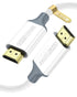 LMGKE 8K HDMI Cable,3.3ft 48Gbps High Speed DHDMI Cable Braided Cable, 8K@60Hz 4K@120Hz/144Hz/240HzCompatible