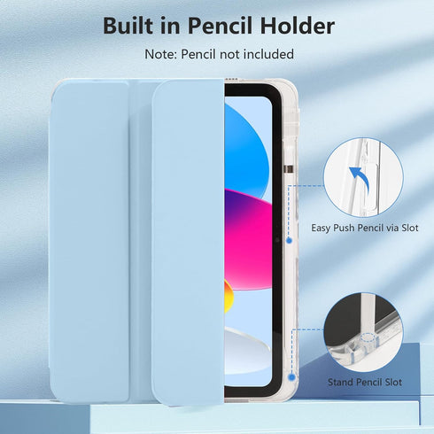 Ruizextech A16 11th 11 Inch 2025, 10th 10.9 Inch 2022, Case for iPad Generation iPad Generation Hybrid Protective Cover