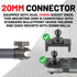 Bulletpoint Mounting Solutions Dash Mount 4.7" Arm for iPhone and Android Smartphones - Fits 20mm Attachment Ball