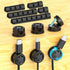ITUGOU 11PCS Cable Management Cord Holder Organizer, Magnetic Cable Clips Adhesive Wire Keeper,
