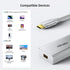 USB C to Mini DisplayPort Adapter 4K@60Hz, Type C to Mini DP for iPhone 15, M1/M2 MacBook, Galaxy S8-S23