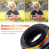 K&F Concept Lens Mount Adapter for Olympus OM Lens to M4/3 Olympus Pen Cameras