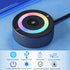 ciciglow 10 11, 4.9ft 360 USB Fingerprint Reader for Wins for Wins Hello Biometric Fingerprint Scanner with Cable, RGB
