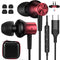 USB C Headphone for iPhone 15 Pro Max, Samsung S24 Plus, Galaxy Z Flip, Type C Earphone, Noise Canceling Bass Wired
