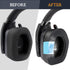 SOULWIT Cooling Gel Earpads Replacement for Alienware AW988 Wireless Gaming Headset, Ear Pads with Noise Isolation Foam