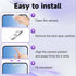 Peramarl 2 Pack-Silver Front Camera Cover,Smartphones Webcam Cover Protect Privacy, Camera Privacy Covers Compatible