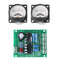 YWBL-WH 2PCS 12-15V/300mA VU Meter Warm Back Light Recording+Audio Level Amp with Driver Board.
