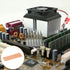 MECCANIXITY Copper Heatsink 70x20x2mm with Thermal Pad and Rubber Ring for PC, Laptop Cooler, M.2 SSD Memory, 1 Set