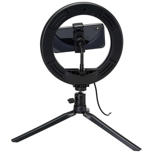 GPX TPDL801B Tripod with Light Ring