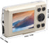 VINGVO 720P 2.4 inches 16MP 30FPS 32GB Mini Digital Camera, HD Compact Portable Camcorder with LCD Screen Support