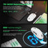 G59 2.4G/BT/Wired Wireless Gaming Mouse, Rechargeable USB Type-C, 6 Adjustable DPI, 8000 DPI, 6 Programmable Buttons