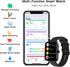 Smart Watch for Women & Men, IP68 Waterproof with Blood Oxygen, Heart Rate & Sleep Monitor for Android/iOS