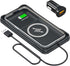LANSEMKU Wireless Car Charger Pad, 15W Fast Wireless Charging Pad for Car, Non-Slip