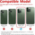Rear Back Glass Replacement for iPhone 13 Pro 6.1 inch All Carriers with Professional Repair Tool Kits (Alpine Green)