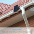 HOLACA Weatherproof Gutter Mount for Ring Solar Panel - Wall Mount Bracket Outdoor Accessories for Ring Solar Panel