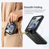 Maxdara Ring Case for Motorola Razr 2024, Built-in Screen Protector, Hard PC Ultra Thin Shockproof Protective Case,