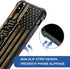 DAIZAG Compatible iPhone XR Case, Shockproof Anti-Scratches TPU Cover for Man Woman - We The People USA Flag