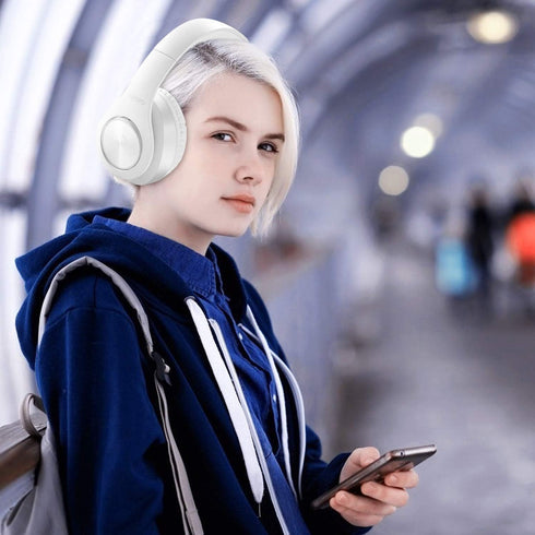 TUINYO Bluetooth Headphones Wireless, Over Ear Stereo Headset with 40H Playtime