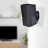 TNP Universal Satellite Speaker Wall Mount Bracket, Ceiling Mount Clamp with Adjustable Swivel and Tilt Angle - 6 Pack,