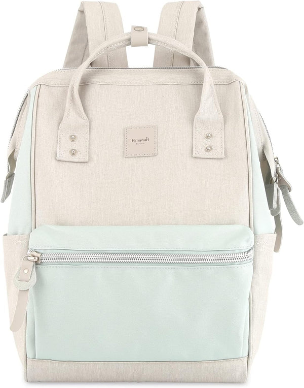 himawari Laptop Backpack for Women & Men, Travel Backpack with USB Charging Port, Large Water Resistant College Bag