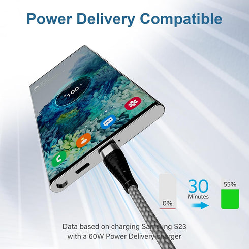 iPhone 15 Charger, USB to USB C, 10ft 60W 4Pack, USB C to USB C Cable Compatible for iPhone 15/15 Pro/15 Pro Max/15