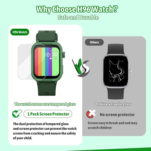 Smart Watch for Kids, Fitness Tracker with 19 Sport Modes, Pedometer, Sleep Monitor, Birthday Gift for Boys Girls