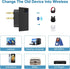 Airplane Bluetooth Audio Adapter, Wireless Headphones and 3.5mm Aux Jack, Bluetooth 5.3 Transmitter Receiver for TV,