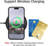 iPhone 15 Wallet Case - Black Soft Liquid Silicone with Card Holder, Scratchproof & Shockproof Protective Cover for Men