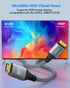 4K 6FT, 4K@60Hz, 2K@120Hz, 1080P, 3D W/2W/WH/2WH Mini HDMI to Mini HDMI Cable HDMI Mini Cable Support HDR, ARC