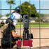 Smartphone Fence Mount for Tennis & Pickleball Training, Adjustable Retractable, 360 Swivel for iPhone, Android,