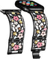 Floral Bracelet Compatible with Apple Watch Band 38mm 40mm 41mm 42mm iWatch Bands Series 10 9 8 7 6 SE, Bling Crystal
