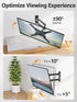 ELIVED 26-60 Inch 400x400, 77 lbs. Full Motion TV Wall Mount for Most TVs, Articulating Arms Swivel and Tilt tv Mount