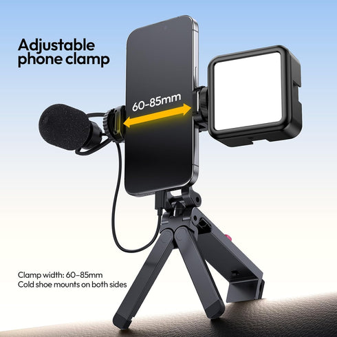 ULANZI MA89 2025 360 Foldable Airplane Phone Holder Mount, Rotation Airplane Travel Essentials, Long Flight Must Haves