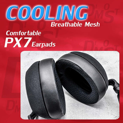 Ear Pads Compatible with PX7 Headphones, NOT FIT PX7 S2 and PX8, Cooling Gel Breathable Mesh
