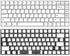 Poron Keyboard PCB Foam 84 Layout, Poron Switch Pads 120Pcs and Keyboard Sound Dampeners for Custom Keyboard
