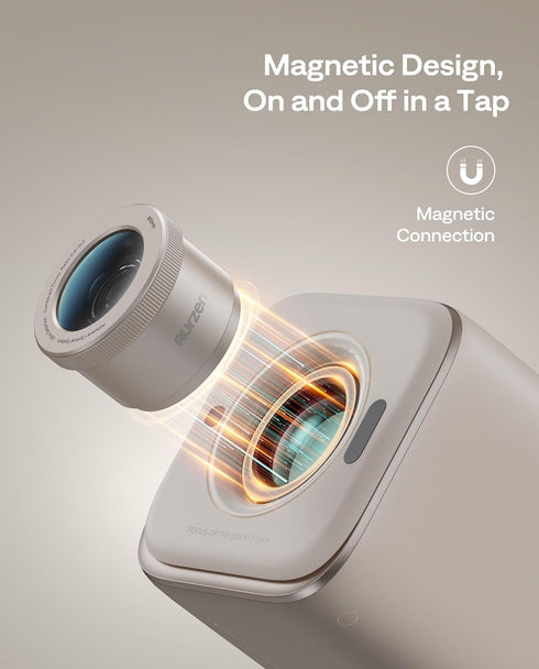 Aurzen air/D1 5X Immersive AuroraBeam Lens for Boom air Smart Projector, Star Projector Accessory, Magnetic Snap-On