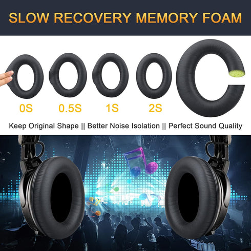 Replacement Ear Pads for Bose Aviation A20, Compatible with Headset X A10 A20, Durable Leather Slow Rebound Foam