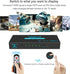 HDMI Switch SGEYR 5x1 HDMI Switcher, 5 in 1 Out Selector with IR Remote Control, 4K@30Hz Ultra HD Support