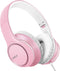 LORELEI X8 Over-Ear Wired Headphones with Microphone, 1.45m Tangle-Free Nylon Line, Lightweight Foldable for