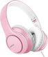 LORELEI X8 Over-Ear Wired Headphones with Microphone, 1.45m Tangle-Free Nylon Line, Lightweight Foldable for