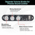 ZK-1001U 100W 9-24V PRO with Mic Input Blue-Tooth Mono Amplifier Board, Echo & EQ, TWS Pairing, USB/AUX, Adjustable Mic