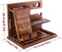 awofer Wood Docking Station For Men Personalized Gifts For Man Wooden Gifts For Husband Him Boyfriend Mens Anniversary