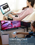 USB Headset with Microphone for PC, 2M USB Earbuds for Laptop, PS4/PS5, Volume Control & Mute, Ideal for Home & Office.