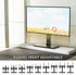Universal TV Stand - Table Top Stand for 27-60 inch LCD LED TVs, 9 Level Height Adjustable Base
