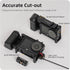 ZEVORO 6 Street Grip Kit for DJI Action with Protective Frame Cage, Plastic Camera Grip Handle Holder with Shutter